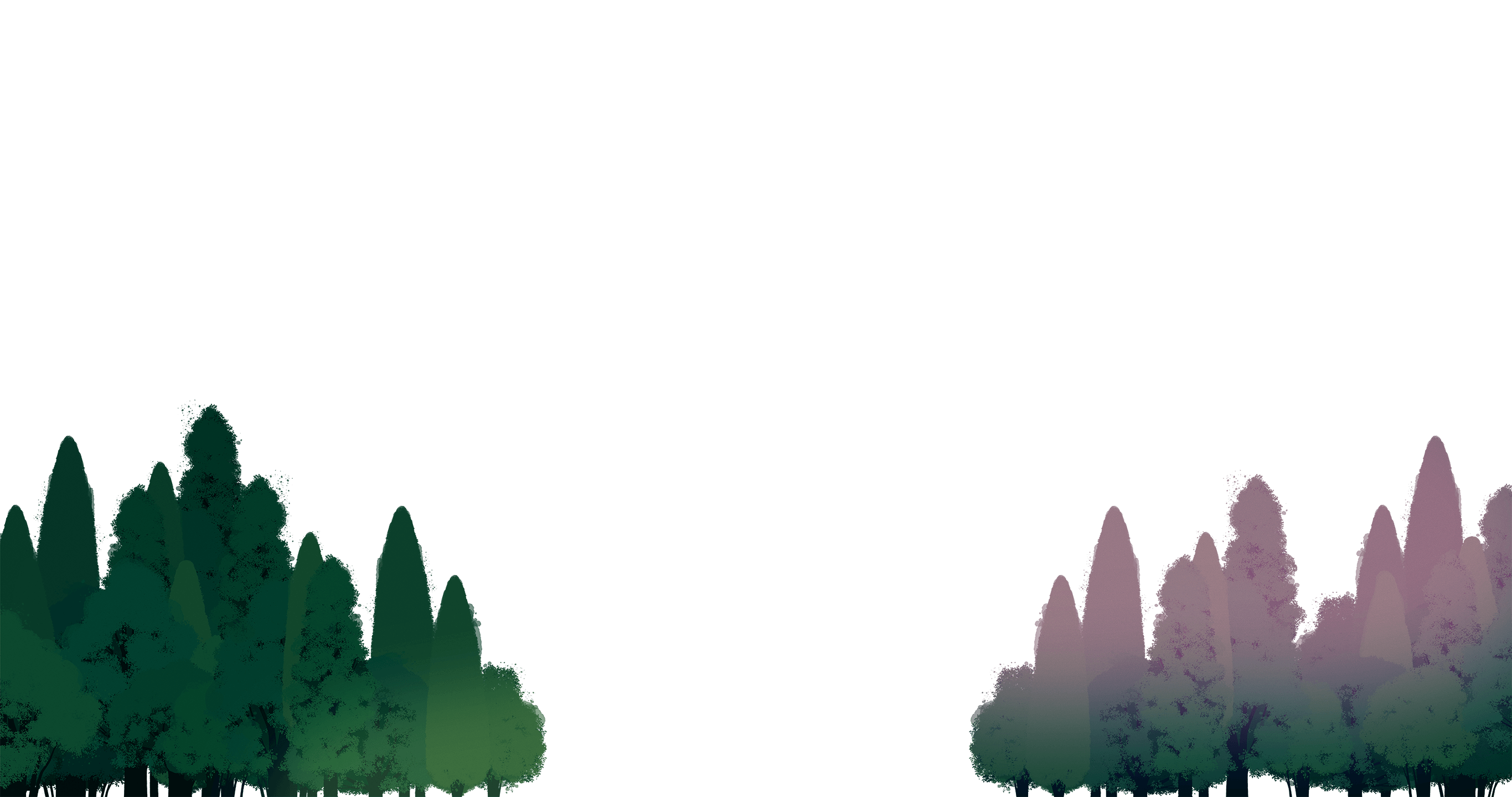 Background image displaying trees in the foreground