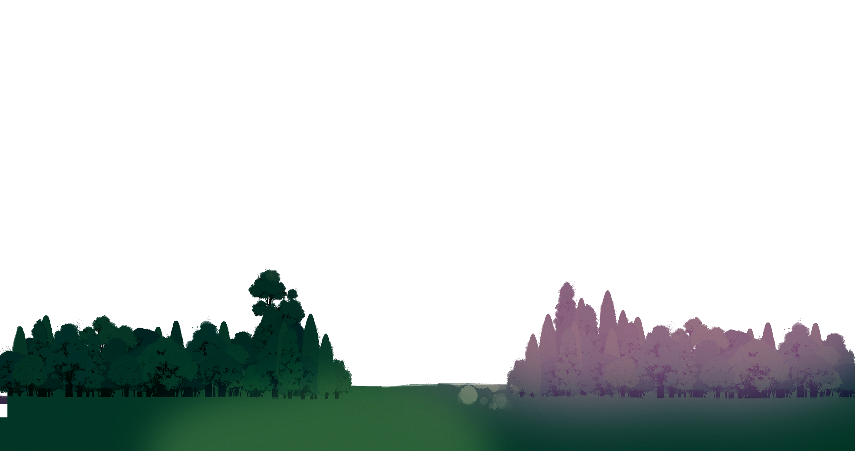 Background image displaying trees and the ground line